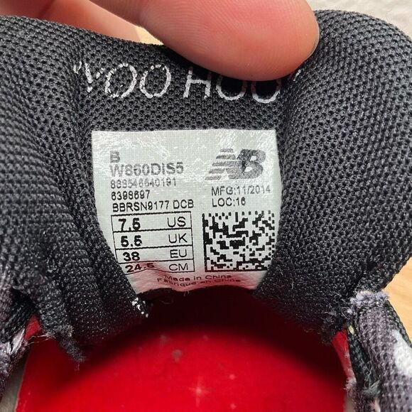 New Balance Womens‎ 2014 Run Disney Minnie Mouse Running Shoes W860DIS5 Size 7,5 - Picture 6 of 12